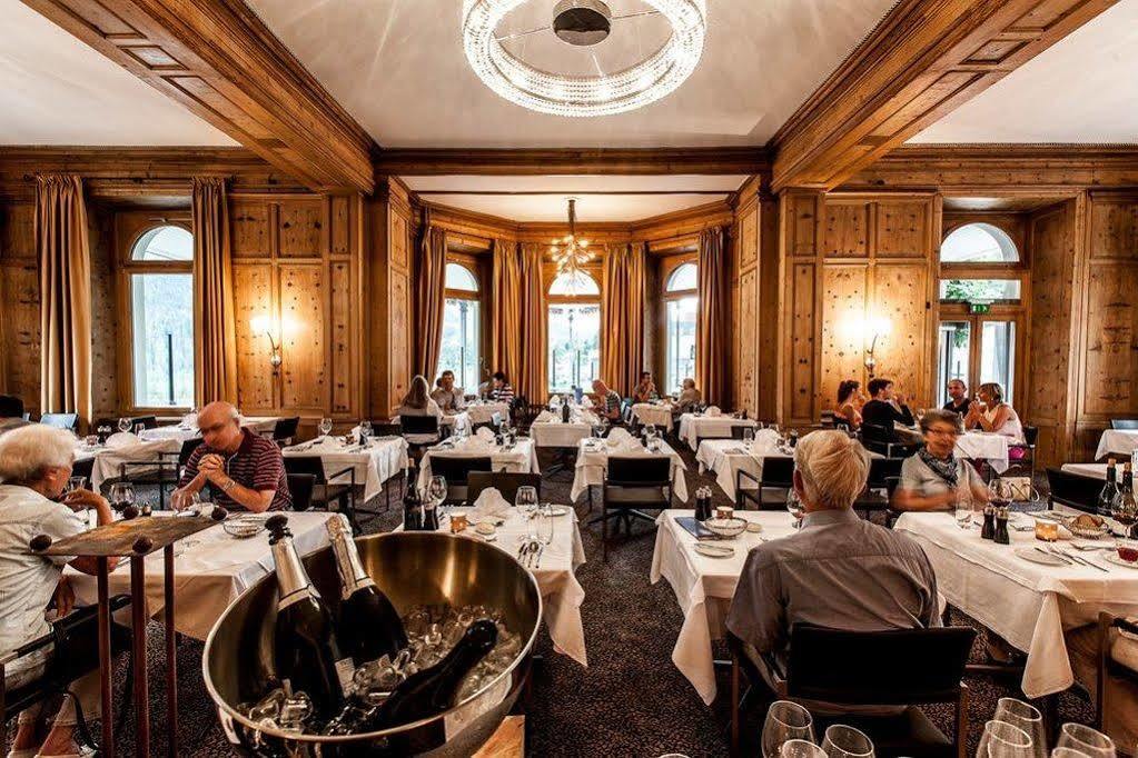 Hotel Belvedere Скуоль Ресторан фото